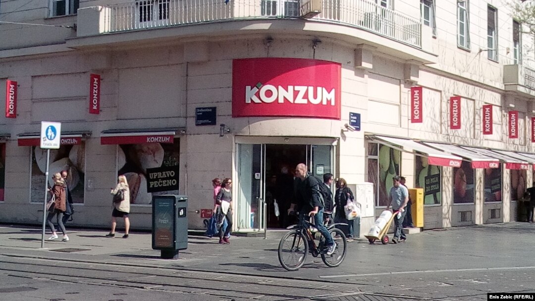 Trgovina Konzum dio je koncerna Agrokor, Zagreb