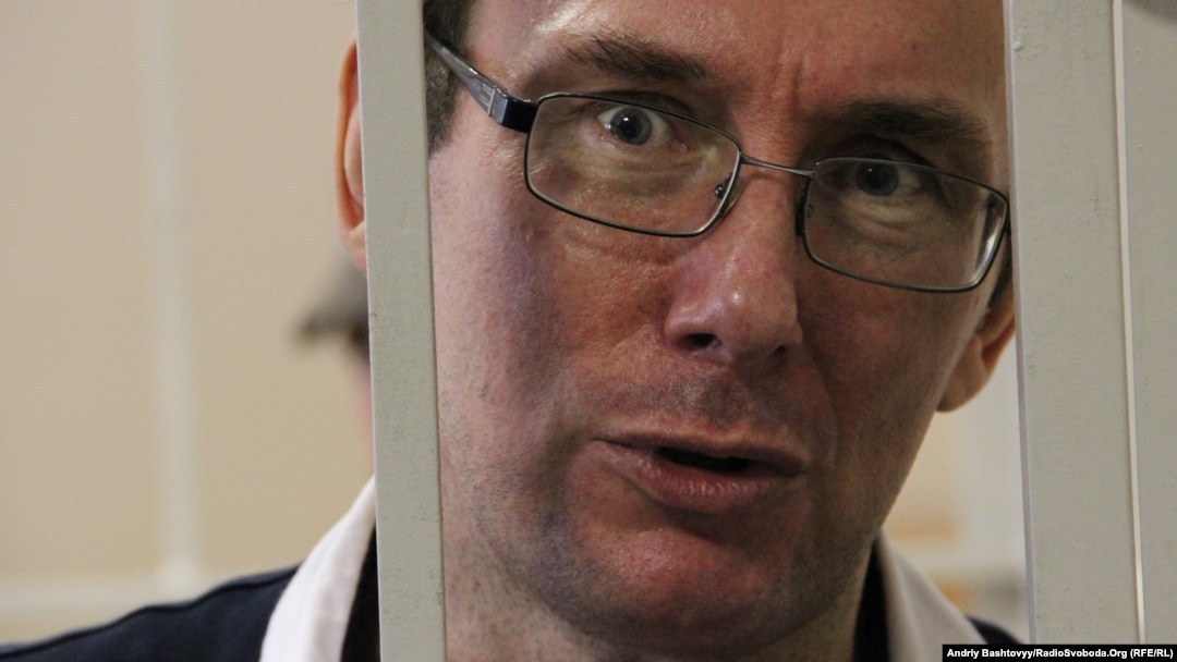 Yuriy Lutsenko denies any wrongdoing, saying his imprisonment is politically motivated.