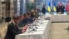 Представники України під час попереднього раунду переговорів із делегацією Росії. Стамбул, 16 травня 2025 року