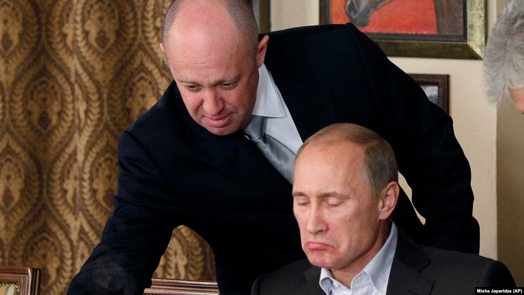 Пригожин і Путін (фото архівне)