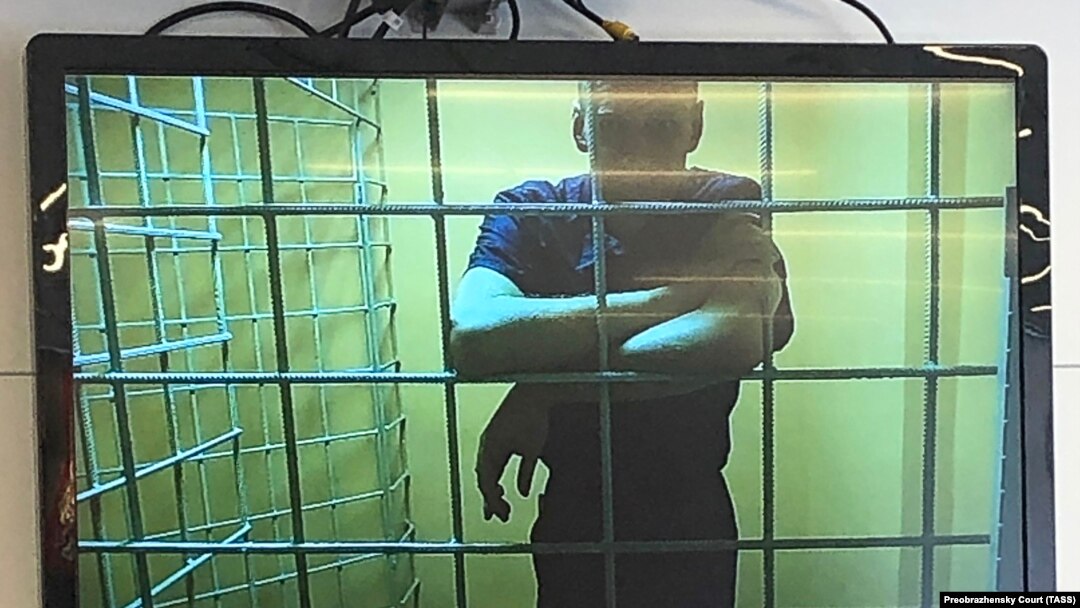 Олексій Навальний за ґратами