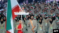 کاروان ورزشی ایران در رقابت‌های آسیایی گوانگ‌ژو در چین