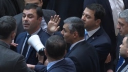 Sirens Blare In Georgian Parliament After Key Opposition Demand Is Rejected
