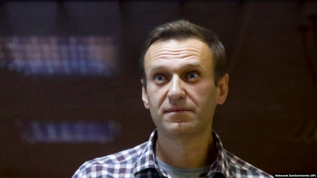 Ruski opozicioni lider Aleksej Navaljni u sudu u Moskvi 20. februar 2021.
