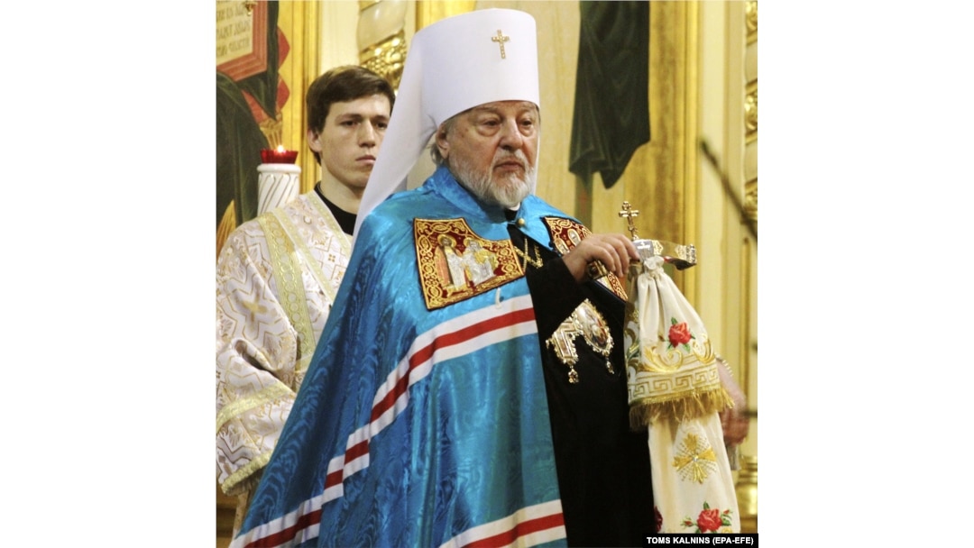 Митрополит Ризький і всієї Латвії Олександр (в миру Олександр Кудряшов). Рига, 8 січня 2018 року года