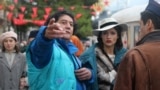 Бахтиёр Худойназаров, ҳангоми наворгирии филми охиринаш "Бонуҳои майор Соколов"