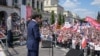 Nicușor Dan a transmis un mesaj la un miting electoral în sprijinul candidatului proeuropean Rafał Trzaskowski la alegerile prezidențiale din Polonia.
