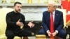 Після суперечки Трамп заявив, що Зеленський не готовий до миру