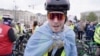 Serbia's Pedaling Protesters Taking Anti-Corruption Campaign To EU Parliament video grab 1