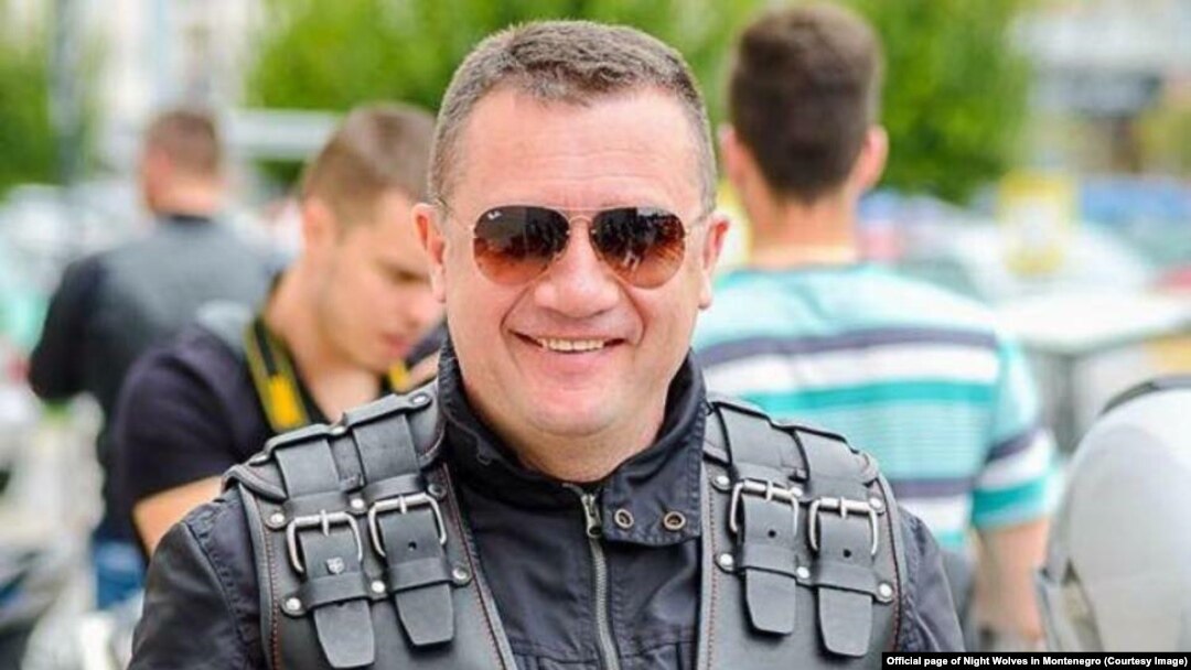 Vukoman Bulatović vođa "Noćnih vukova" u Crnoj Gori