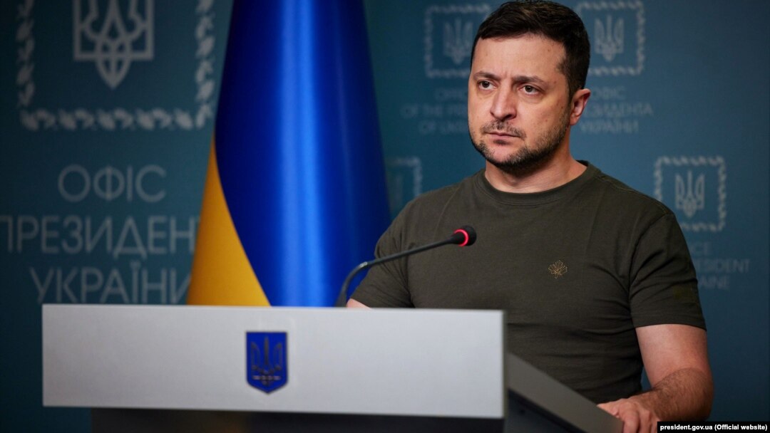 Ukrajinski predsjednik Volodimir Zelenski 