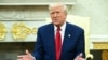 САД - Претседателот на САД, Доналд Трамп, Вашингтон, 7 април 2025 година. 