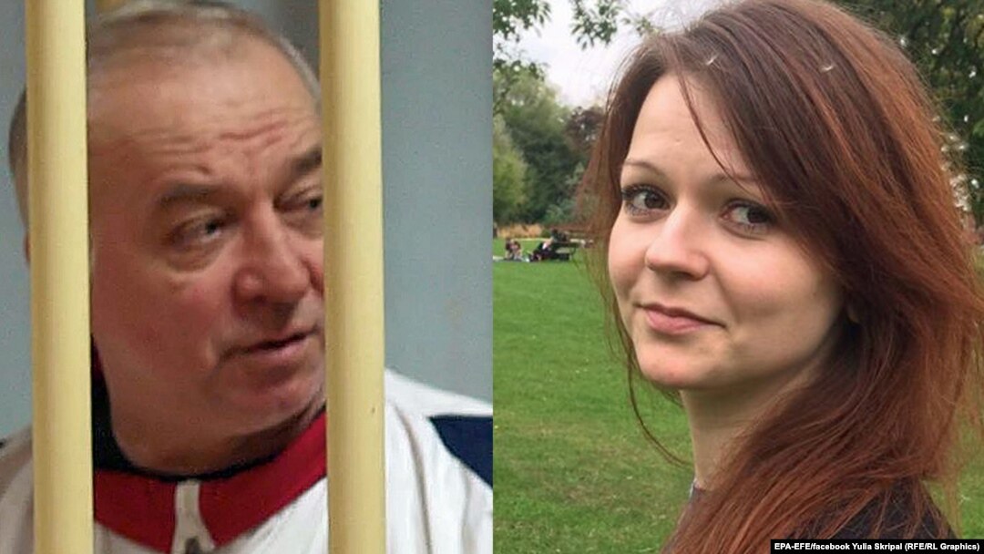 Сергій та Юлія Скрипалі були отруєні в британському Солсбері на початку березня