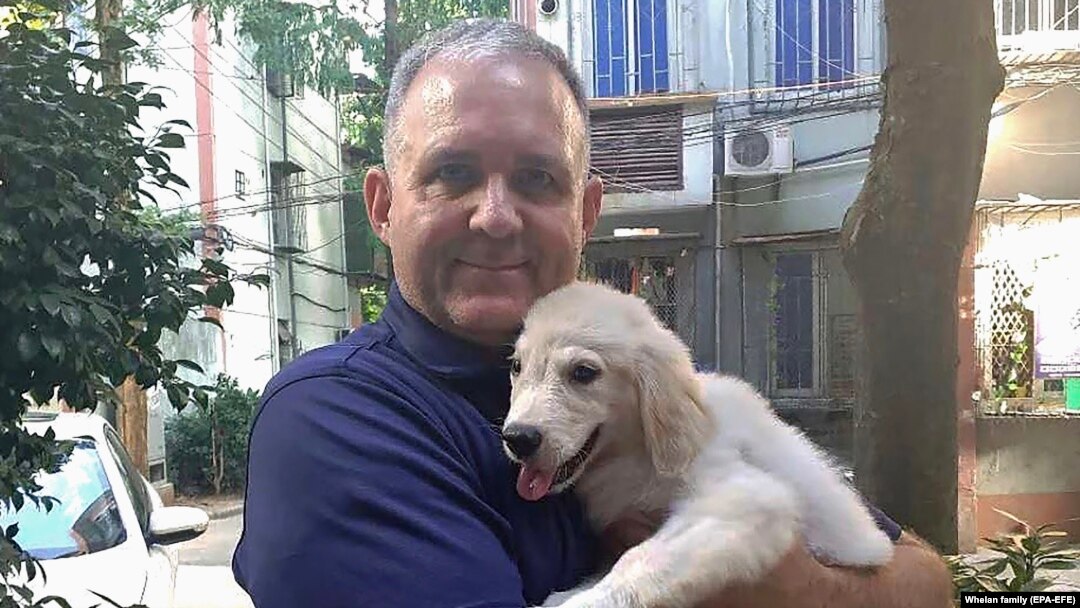 An undated photo of Paul Whelan, a U.S. citizen detained in Russia for suspected spying, provided by his family. 