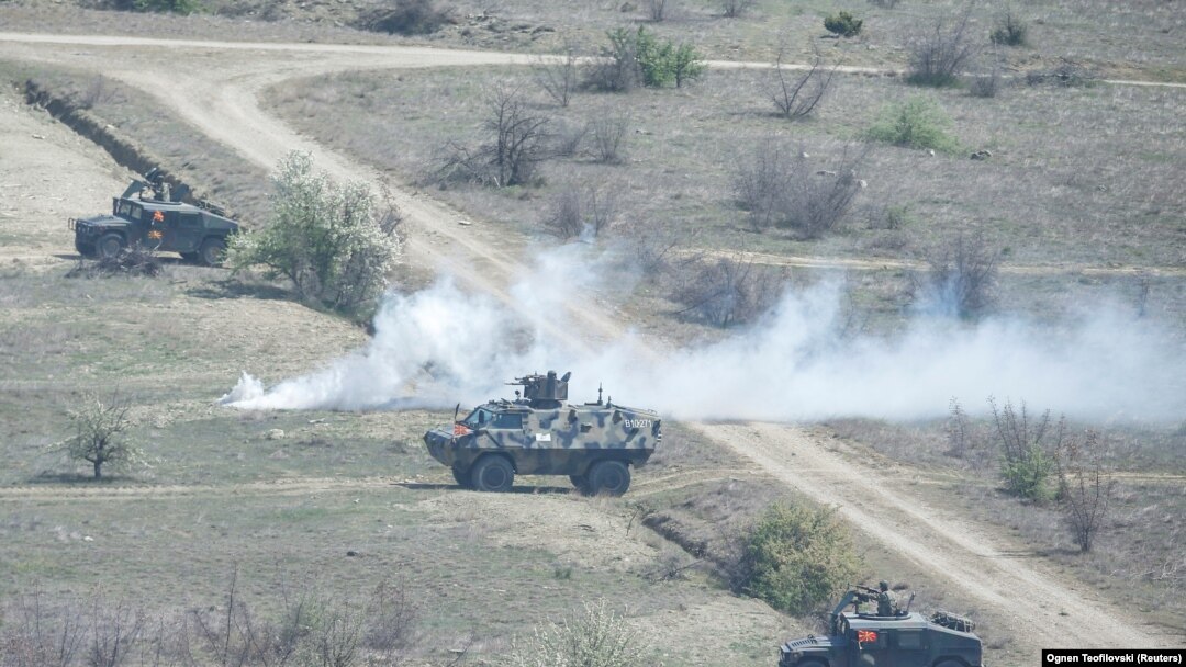 NATO vježba makedonske vojske, april 2022. 