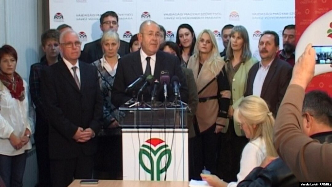 Konferencija za novinare u Savezu vojvođanskih Mađara