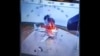 Скріншот із відео ударів СБУ по літаках стратегічної авіації Росії на аеродромі «Біла» («Бєлая», російською «Белая») в Іркутській області, що межує з Монголією. 1 червня 2025 року