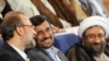 آیت الله صادق لاریجانی، محمود احمدی نژاد و علی لاریجانی