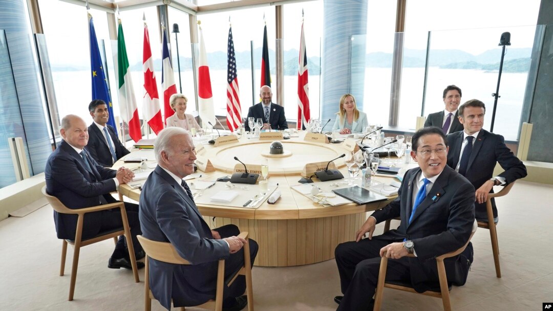Лідери країн G7 у Хіросімі, 19 травня 2023 року 