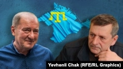 Заступники голови Меджлісу кримськотатарського народу Ільмі Умеров (ліворуч) та Ахтем Чийгоз, комбіноване фото