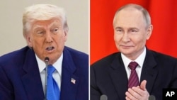 Predsjednik SAD Donald Trump (lijevo) i predsjednik Rusije Vladimir Putin (arhivske fotografije)