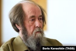 Російський письменник, лауреат Нобелівської премії з літератури 1970 року Олександр Солженіцин