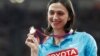 Нейтральна спортсменка Марія Ласіцкене, яка має паспорт Росії