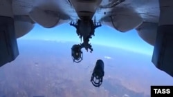 Бомбардування з російського військового літака Су-30, фото ілюстративне