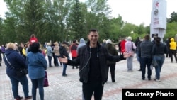 Экоактивист из Степногорска Артём Сочнев. Июнь 2021 года