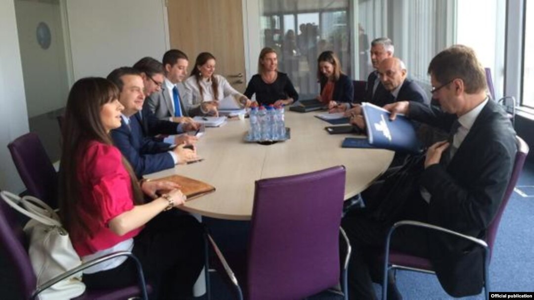 Sa poslednjeg briselskog sastanka delegacija Srbijei Kosova