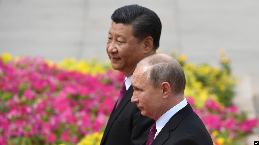 Ruski predsednik Vladimir Putin sa predsednikom Kine Si Đinpingom tokom posete Pekingu 8. juna 2018. godine