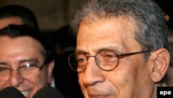 عمر موسى هشدار داده است كه اعراب نبايد به ايرانى ها و قدرت هاى خارجى اجازه دهند سرنوشت منطقه را رقم بزنند. (عکس: EPA)