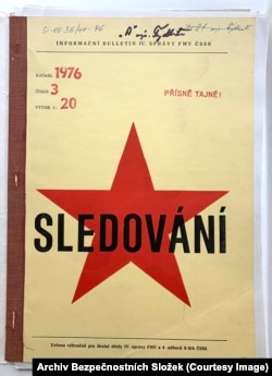 Fascikla u Arhivi pod nazivom 'Opomena'.