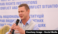 Михайло Чаплига, речник офісу Уповноваженого з прав людини Верховної Ради (фото з Facebook омбудсмана)
