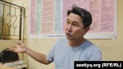 Казахстанский журналист Лукпан Ахмедьяров.