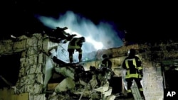 Ucrainenii susțin că au făcut pagube majore în atacul de joi noapte. 