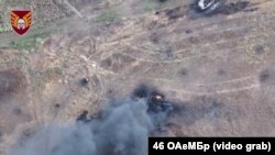 Лінія фронту біля Курахового