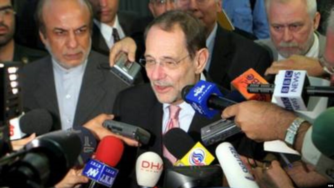 خاوير سولانا، مسئول سياست خارجی اتحاديه اروپا