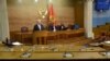 Premijer Crne Gore Zdravko Krivokapić u Parlamentu Crne Gore, Podgorica 24. jun 2021.