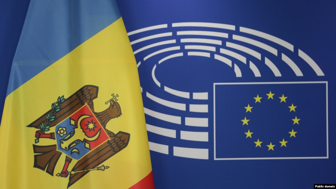 Zastava Moldavije i EU