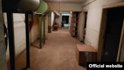 A bomb shelter in Kherson, where only 17 out of 139 are still public property.