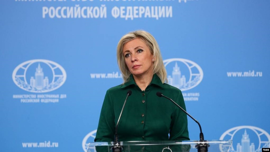 Purtătoarea de cuvânt al Ministerului de Externe al Federației Ruse, Maria Zaharova.