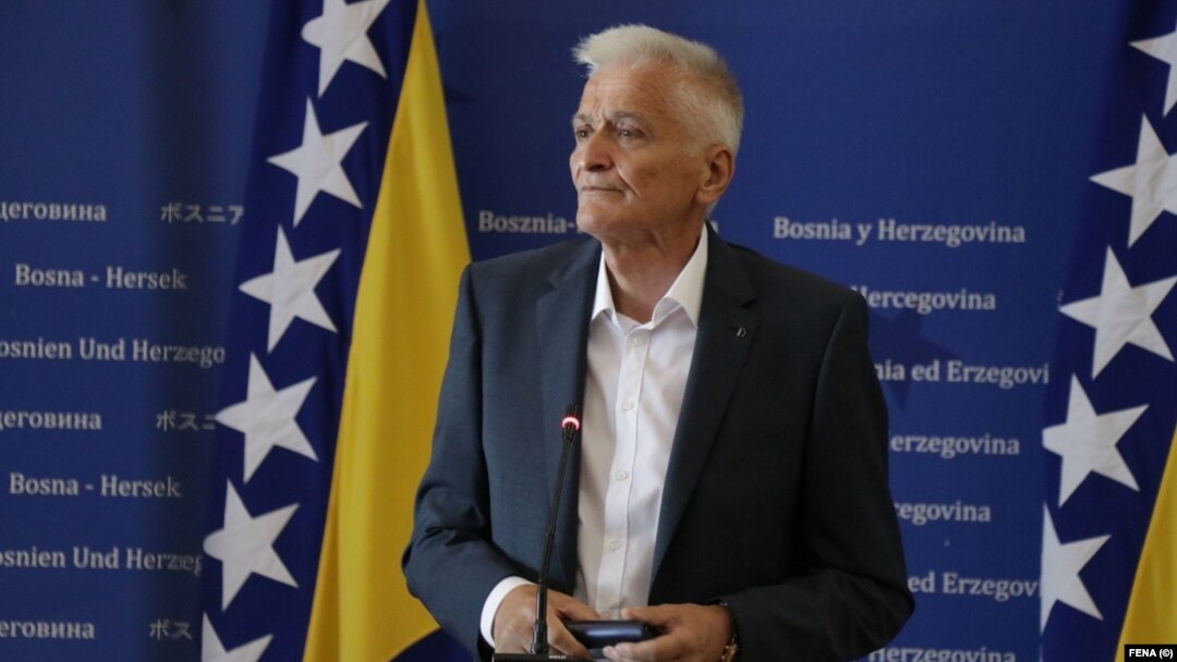 Bosnia and Herzegovina -- Bosnian politician Nikola Spiric, in Sarajevo, July 8, 2020.