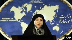 مرضیه افخم، سخنگوی وزارت خارجه ایران