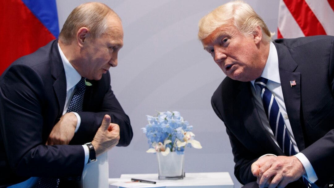 Vladimir Putin i Donald Trump na samitu G-20 u julu 2017. godine