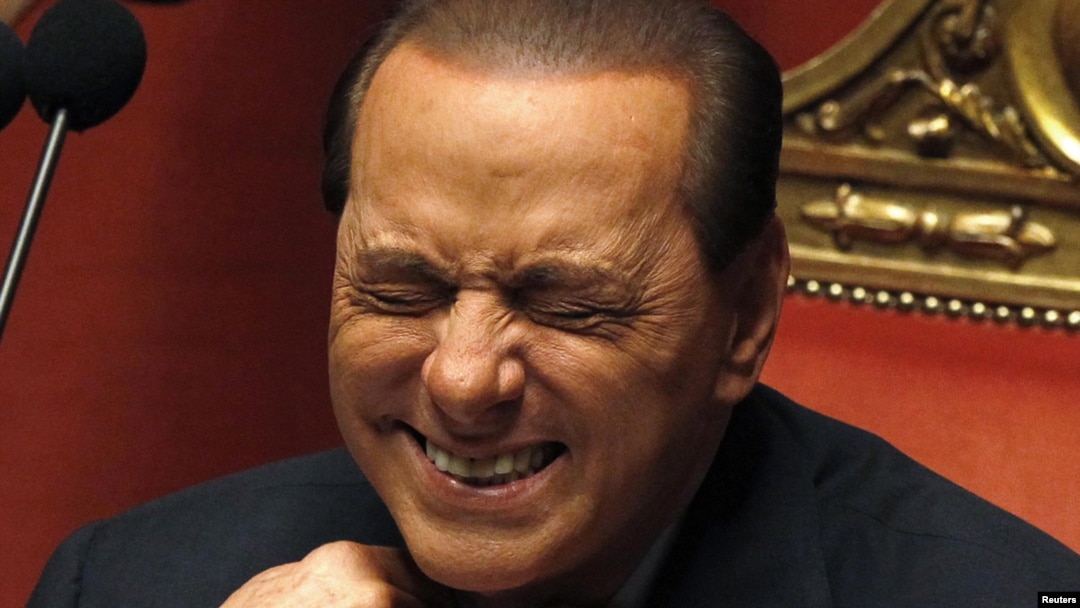 Silvio Berlusconi u Senatu u Rimu, 13. prosinac 2010.