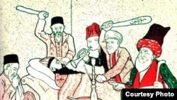 مجله ملانصرالدین، شماره ۳۰ ژوئن ۱۹۰۵.