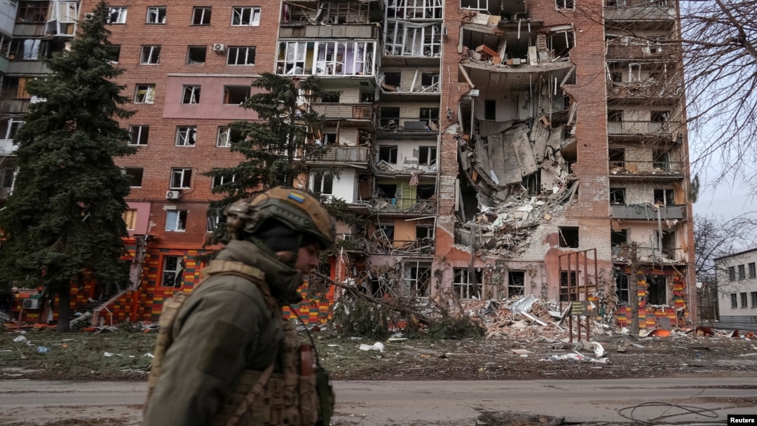 There has been an increase in Russian attacks on the frontline town of Pokrovsk. (file photo)