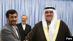 وزیر خارجه بحرین در جریان دیدار دو سال پیش از تهران و ملاقات با محمود احمدی نژاد
