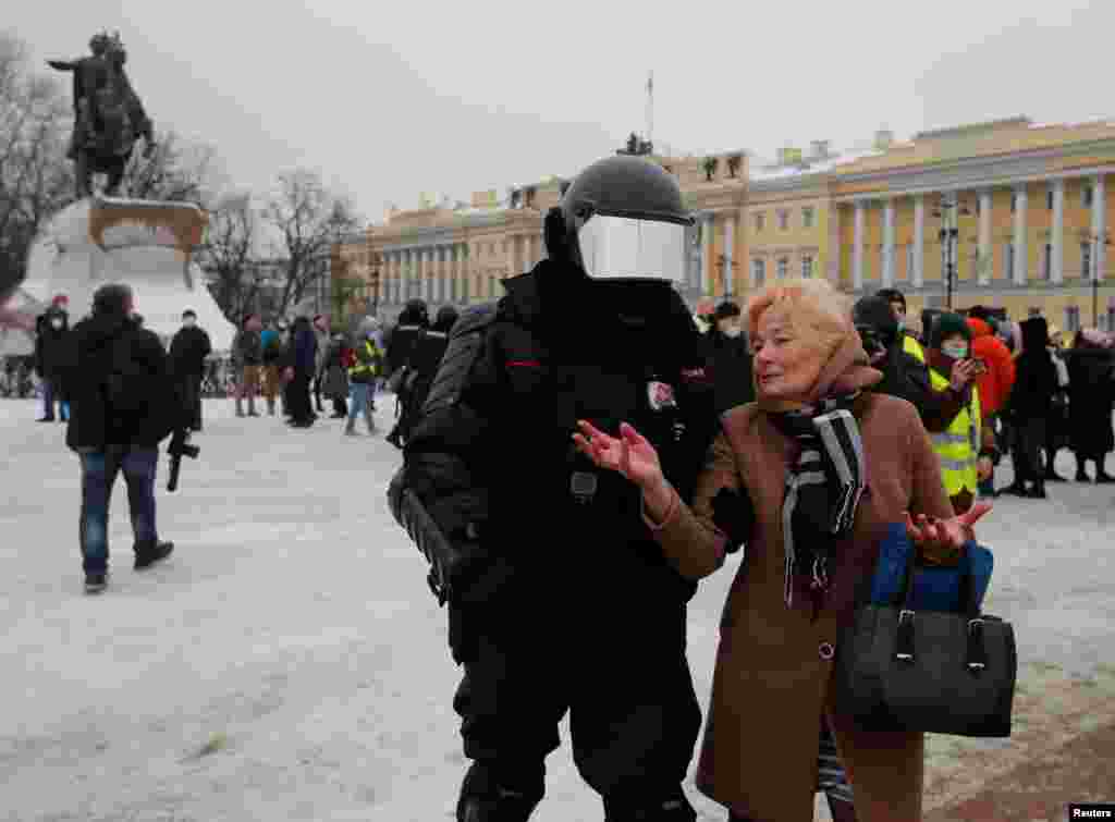 Imaginea realizată în St. Petersburg